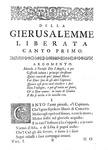 Torquato Tasso - La Gerusalemme liberata con le figure di Bernardo Castelli - 1724 (con 21 tavole)