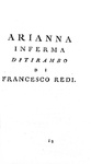 Francesco Redi - Raccolta delle poesie - Londra (ma Livorno), Masi 1781 (bella legatura coeva)