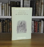 Edgar Lee Masters - Antologia di Spoon River - Torino, Einaudi 1943 (rara prima edizione italiana)