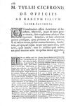 Cicerone - De officiis libri tres, Cato Maior, Laelius, Paradoxa, Somnium Scipionis - Amsterdam 1688