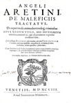 Inquisizione e tortura: Gambiglioni - De maleficiis tractatus & de inquirendis criminibus - 1598