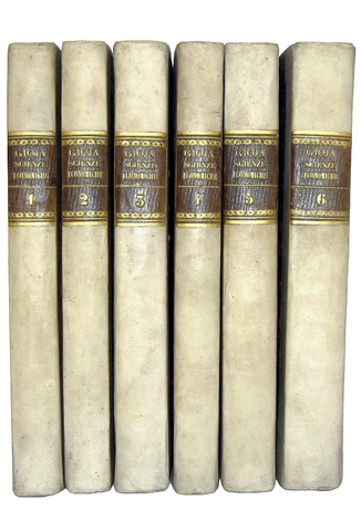 Melchiorre Gioja - Nuovo prospetto delle scienze economiche - Milano 1815 (rara prima edizione)