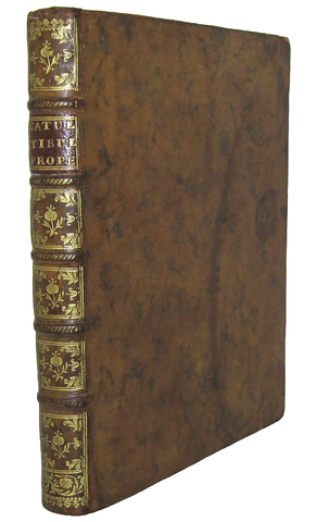 L'opera di Catullo: Catullus, Tibullus, Propertius. Ad optimorum exemplarium fidem recensiti - 1723