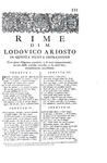 Un celebre figurato: Ludovico Ariosto - Orlando furioso e Opere - Venezia 1730 (con 52 belle tavole)