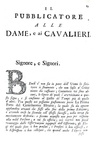 Guglielmo Dorell - Il gentiluomo istruito nella condotta duna felice vita - 1728 (prima edizione)