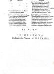 Rinomata e rarissima edizione della Gerusalemme liberata di Torquato Tasso - Mantova, Osanna 1584