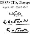 Giuseppe De Sanctis - Lo strillone al Theatre des Varietes - 1895/1905 (olio su tavola)