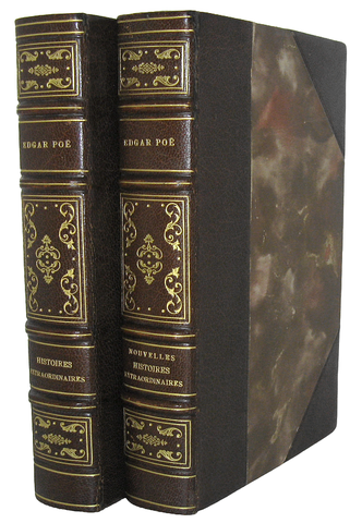 Edgar Allan Poe - Histoires extraordinaires traduites par Baudelaire - 1884 (26 bellissime tavole)