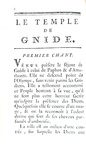 Montesquieu - Il Tempio di Gnido tradotto da Carlo Vespasiano - Parigi, presso Prault 1767