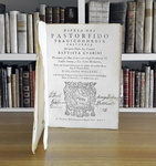 Orlando Pescetti - Difesa del Pastor fido tragicommedia - Verona 1601 (rara prima edizione)