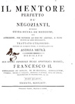 Andrea Metr - Il mentore perfetto dei negozianti - Trieste 1793 (5 volumi - rara prima edizione)