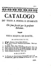 Dante Alighieri e Giovanni Boccaccio - Prose - Firenze 1723 (parzialmente prima edizione)