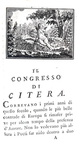 L'Illuminismo in Italia: Francesco Algarotti -Il congresso di Citera e il Giudizio d'amore - 1768