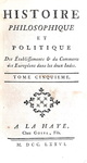 Storia coloniale delle Due Indie: Raynal - Histoire des Deux Indes - 1776 (con 15 belle tavole)