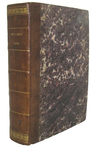 La prima edizione critica dell'opera di Francesco Petrarca: Le rime - Modena 1711 (prima edizione)