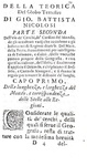 Giovanni Battista Nicolosi - Teorica del globo terrestre - Roma, Manelfi 1642 (rara prima edizione)