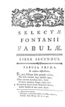 Le favole di Jean de La Fontaine: Fabulae selectae in Latinum sermonem conversae - Rouen 1775