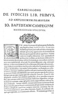 Storia del diritto italico: Carlo Sigonio - De antiquo iure - Bologna 1574 (raccolta di 5 trattati)