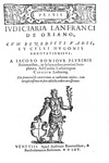 Il processo nel Quattrocento: Lanfranco da Oriano - Praxis iudiciaria - Venezia 1565