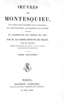 Un simbolo dell'Illuminismo: Montesquieu - Opera omnia - Paris 1822 (otto volumi)