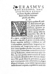 Erasmo da Rotterdam - Parabolae sive Similia - Paris 1523 (rarissima terza edizione, legatura coeva)