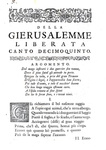 Torquato Tasso - La Gerusalemme liberata con le figure di Bernardo Castelli - 1724 (con 21 tavole)