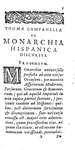 L'utopia nel Seicento: Tommaso Campanella - De monarchia hispanica - Amsterdam, Elzevier 1641