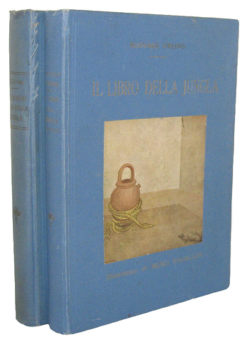 Rudyard Kipling - Il primo e il secondo libro della giungla - Milano 1928/29 (due prime edizioni)