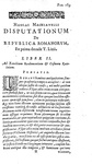 Il Principe e i Discorsi di Niccol Machiavelli: Princeps - 1648 e Disputationum de republica - 1649