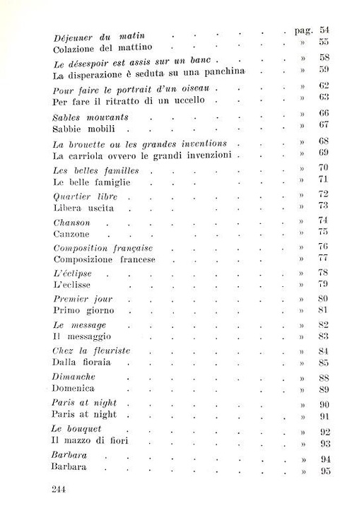 Jacques Prevert Poesie Con Testo A Fronte Parma Guanda 1960 Prima Edizione Italiana