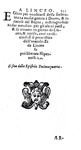 Ovidio - Epistole di  nuovo tradotte in ottava rima da Marc'Antonio Valdera - Venezia 1604