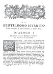 Guglielmo Dorell - Il gentiluomo istruito nella condotta duna felice vita - 1728 (prima edizione)