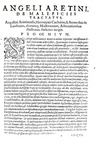 Inquisizione e tortura: Gambiglioni - De maleficiis tractatus & de inquirendis criminibus - 1598