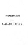 Giacomo Leopardi - Poesie - Napoli, per Francesco Rossi 1849 (Canti, Paralipomeni, Sonetti, Idilli)