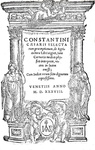 L'agricoltura nell'antica Roma: Constantini Caesaris selectarum praeceptionum de agricultura - 1538