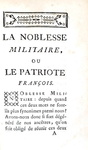 Abb Coyer - La noblesse commercante & La noblesse militaire - A Londres 1756