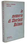 Conan Doyle - Le memorie di Sherlock Holmes - Rizzoli 1950 (prima edizione italiana integrale)