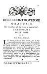 Giovanni Angelo Serra - Delle controversie oratorie nelle materie legali - 1744 (prima edizione)