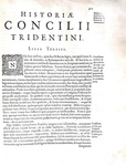 Paolo Sarpi - Historiae Concilii Tridentini libri octo - Elzevier 1622 (rarissima seconda edizione)