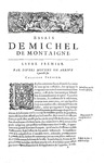 Un capolavoro dell'Umanesimo: Michel de Montaigne - Les Essais - 1657 (rara edizione in folio)