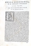 Giovanni Boccaccio - La geneologia de gli Dei de Gentili - Venezia 1581