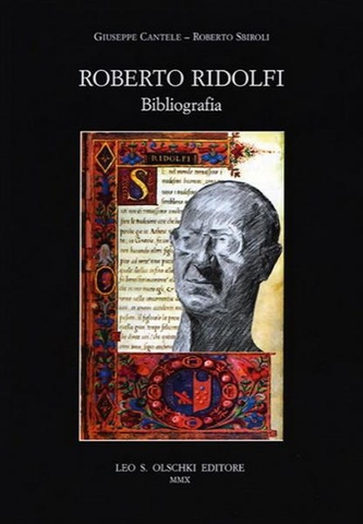 Cantele Giuseppe, Sbiroli Roberto - Roberto Ridolfi - Bibliografia