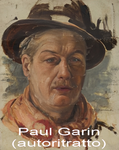 Paul Garin - Libri con vaso di fiori. Composizione - 1941 (olio su tavola lignea)