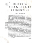 Paolo Sarpi - Historiae Concilii Tridentini libri octo - Elzevier 1622 (rarissima seconda edizione)