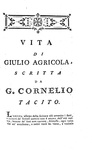 Tacito - Opere (Annali, Storie, Germania, Vita di Agricola) - Parigi 1760 (bella legatura coeva)