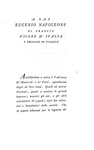 Napoleonica: Giuseppe Barbieri - Considerazioni sul poema di Pronea - Bassano, Remondini 1808