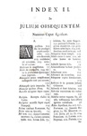 Fenomeni paranormali: Julius Obsequens - Quae supersunt ex libro de prodigiis - Leiden 1720