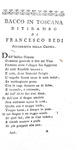 Francesco Redi - Raccolta delle poesie - Londra (ma Livorno), Masi 1781 (bella legatura coeva)