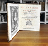 Diritto di guerra: Grotius & Barbeyrac - Le droit de la guerre et de la paix - 1724 (prima edizione)