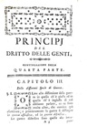 Il diritto naturale nel Settecento: Burlamaqui - Principj del dritto della natura e delle genti 1780